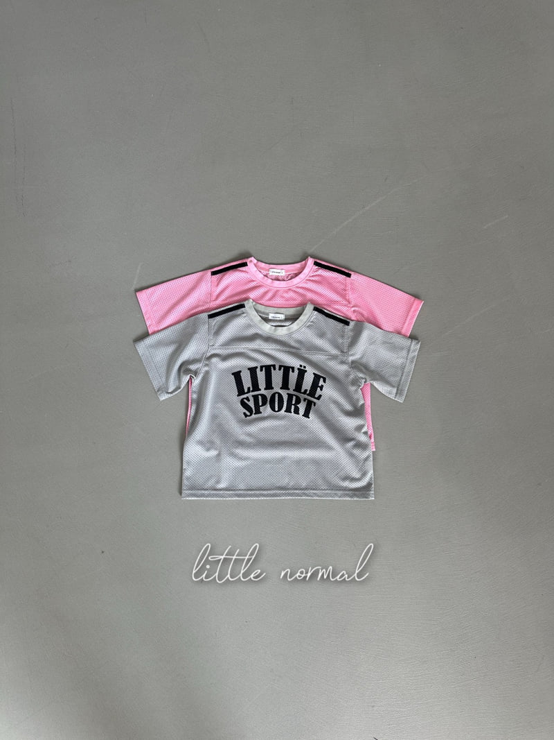 Little Normal - Korean Children Fashion - #kidsshorts - Mesh Tee