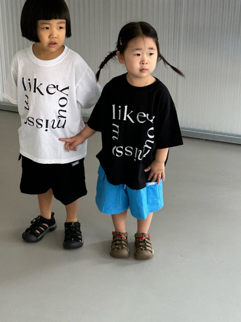 Little Normal - Korean Children Fashion - #kidsshorts - Like Tee - 4