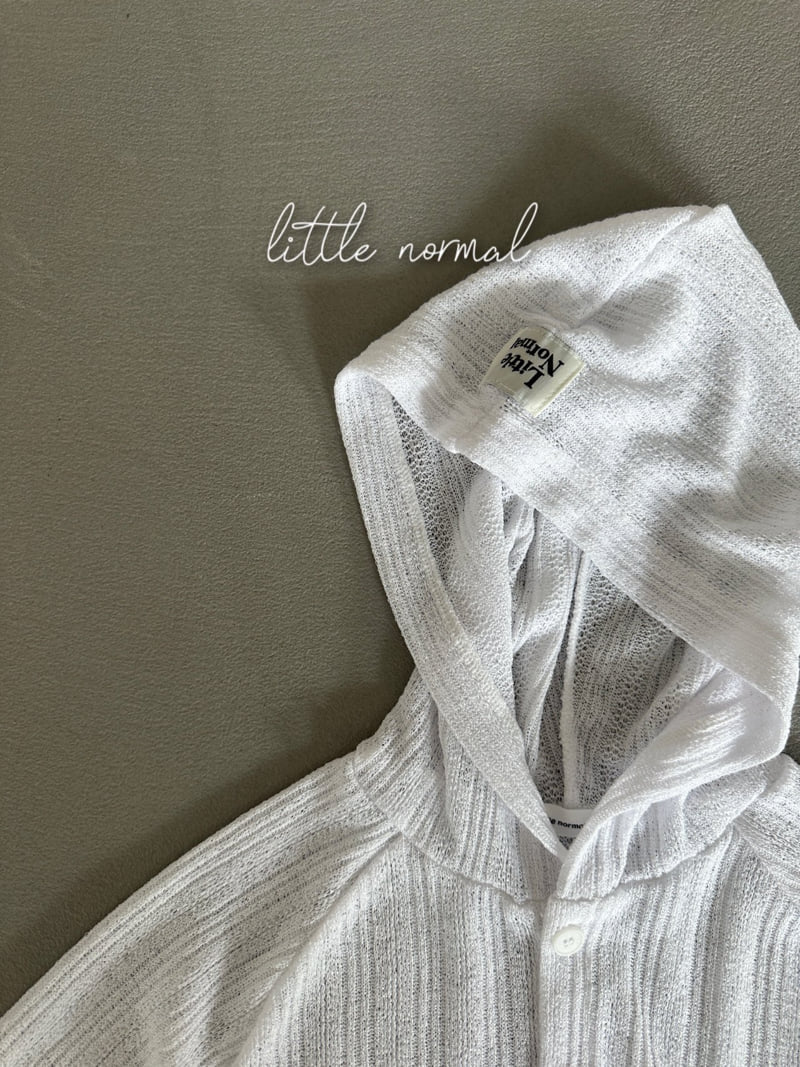 Little Normal - Korean Children Fashion - #kidzfashiontrend - Hooded Cardigan - 8