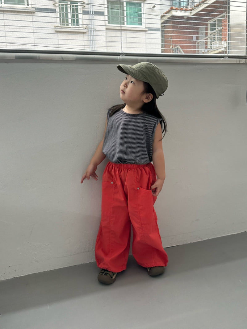 Little Normal - Korean Children Fashion - #kidzfashiontrend - Rivet Pants - 5