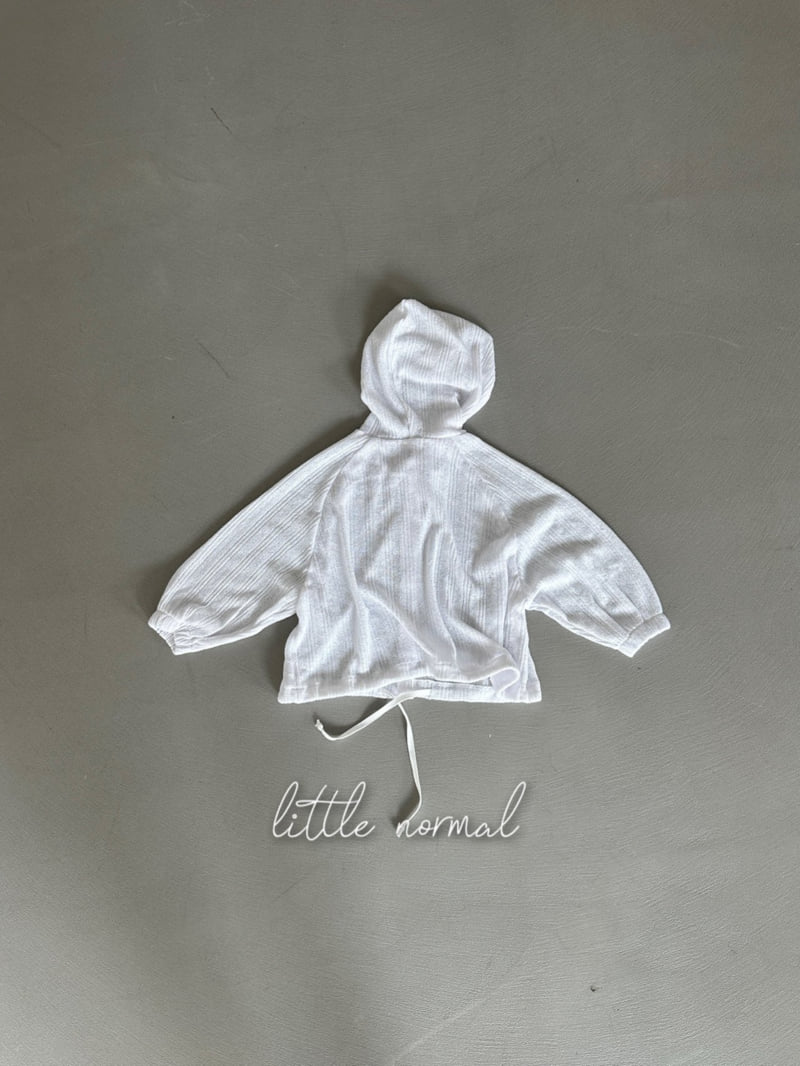 Little Normal - Korean Children Fashion - #littlefashionista - Hooded Cardigan - 10