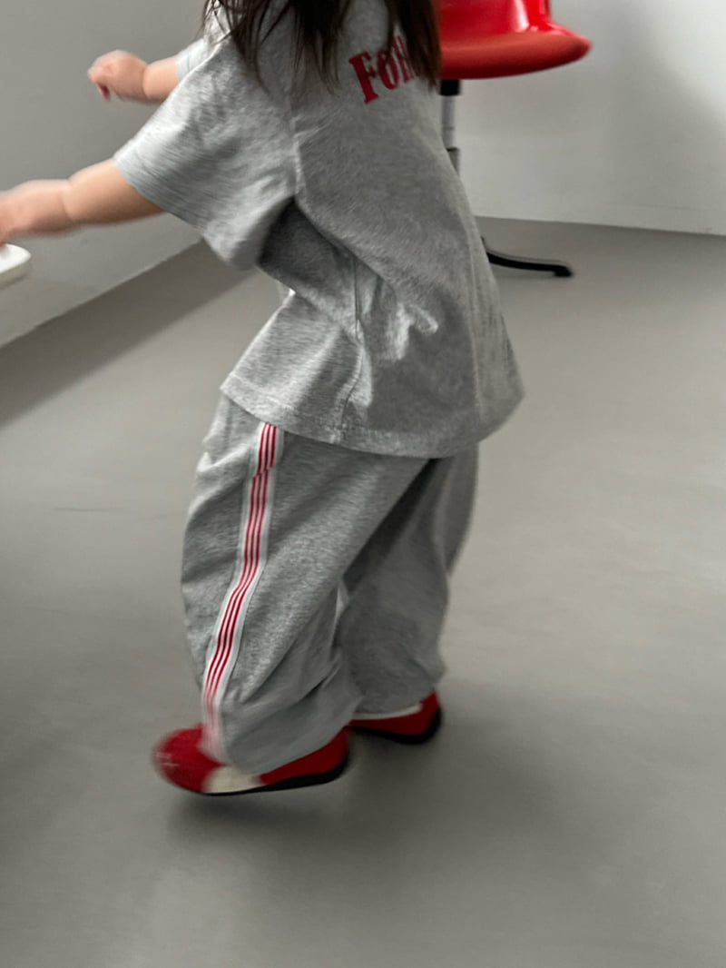 Little Normal - Korean Children Fashion - #littlefashionista - Follow Line Pants - 5