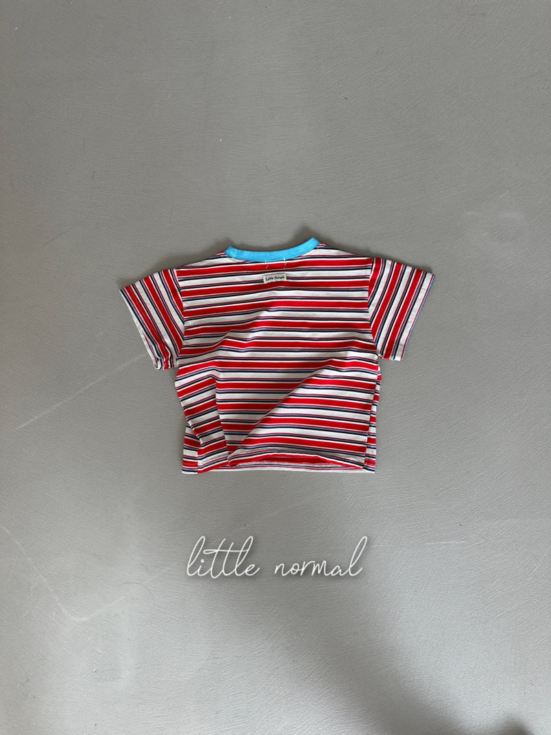 Little Normal - Korean Children Fashion - #littlefashionista - Multi Stripe Tee - 11