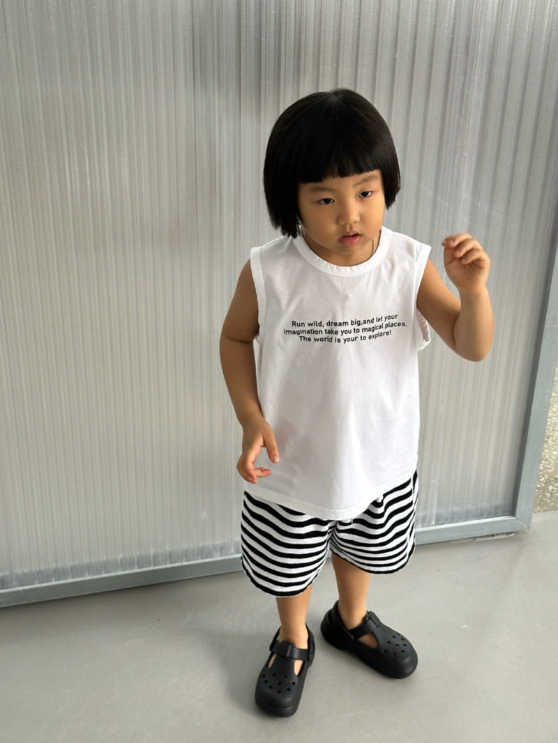 Little Normal - Korean Children Fashion - #littlefashionista - Summer Bermuda Pants - 4