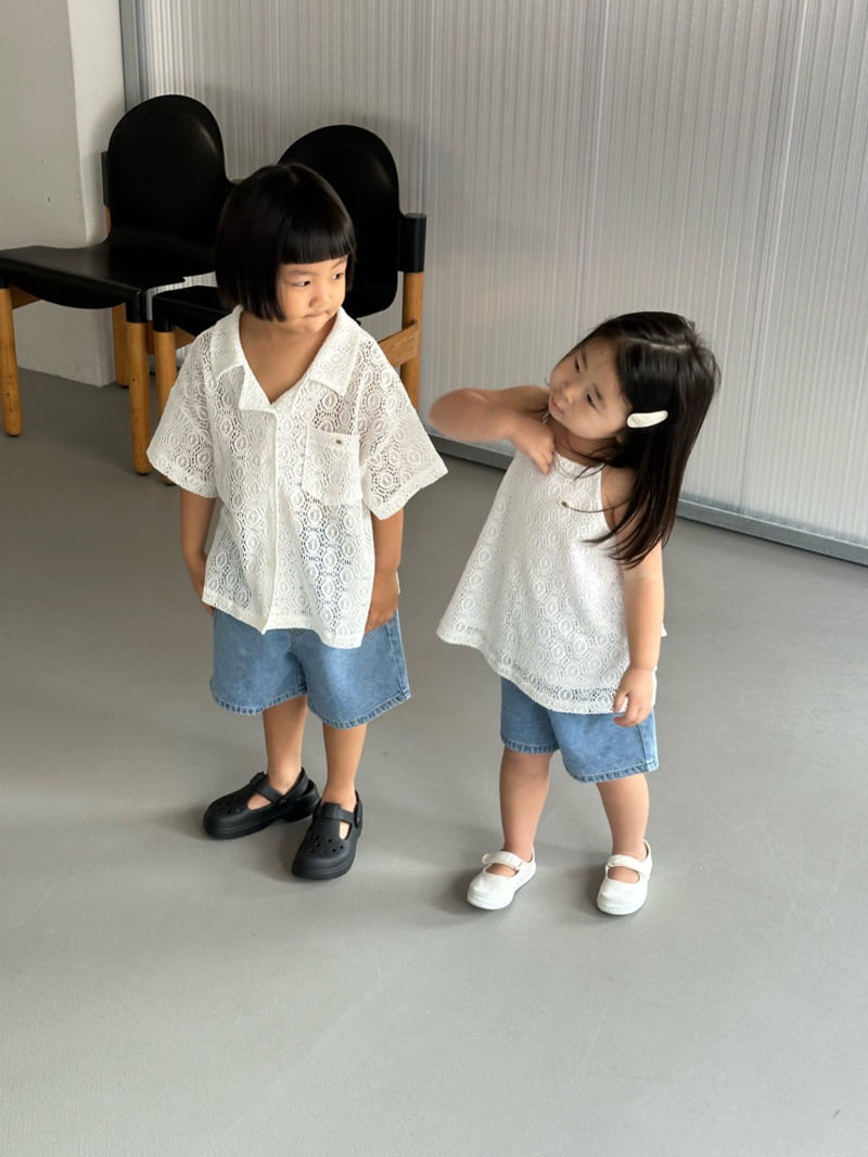Little Normal - Korean Children Fashion - #magicofchildhood - Crochet Shirt - 3