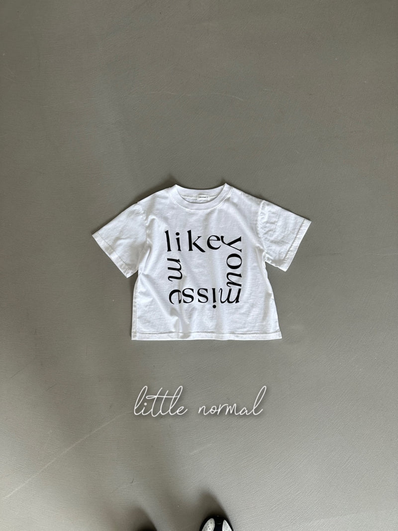 Little Normal - Korean Children Fashion - #magicofchildhood - Like Tee - 8