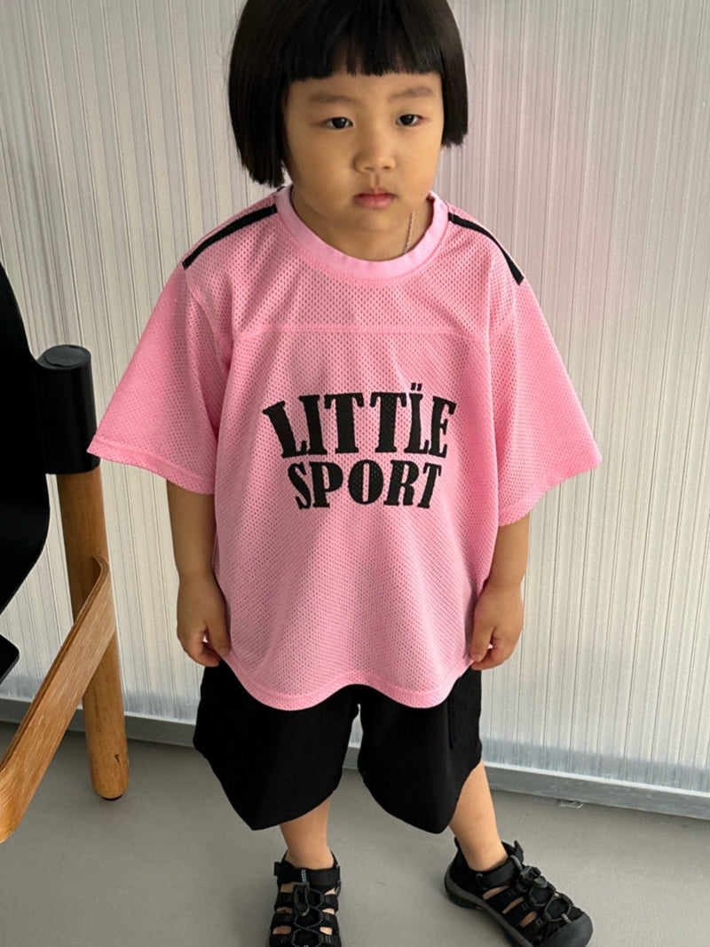 Little Normal - Korean Children Fashion - #magicofchildhood - Mesh Tee - 6