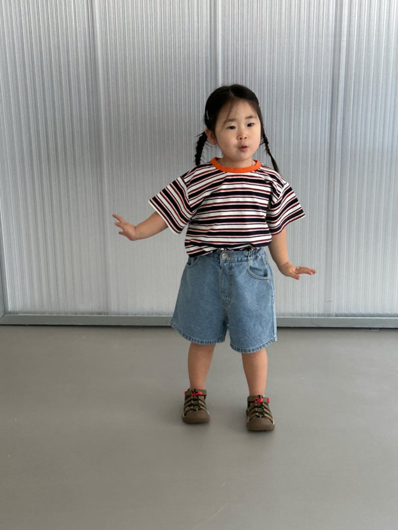 Little Normal - Korean Children Fashion - #minifashionista - Summer Denim Pants - 7