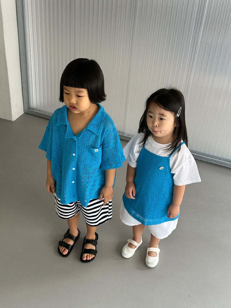 Little Normal - Korean Children Fashion - #magicofchildhood - Crochet Shirt - 4