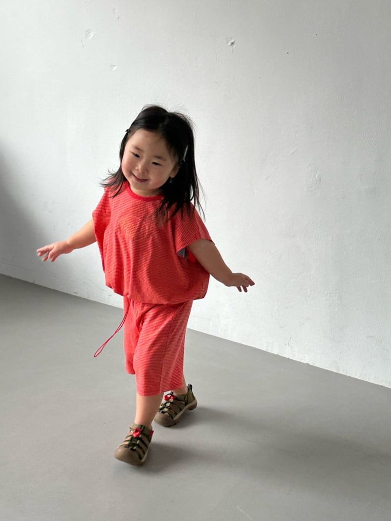 Little Normal - Korean Children Fashion - #prettylittlegirls - Rene Stripe Set