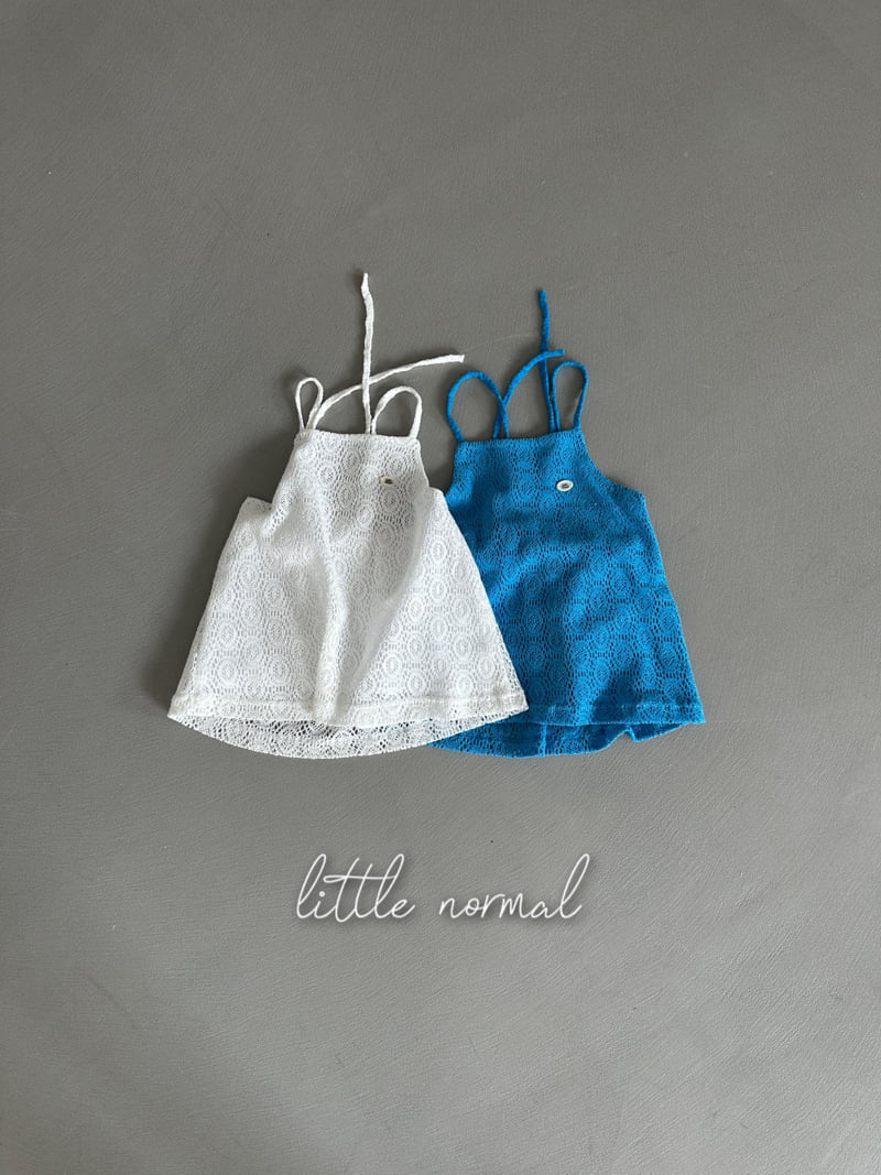 Little Normal - Korean Children Fashion - #prettylittlegirls - Crochet One-piece