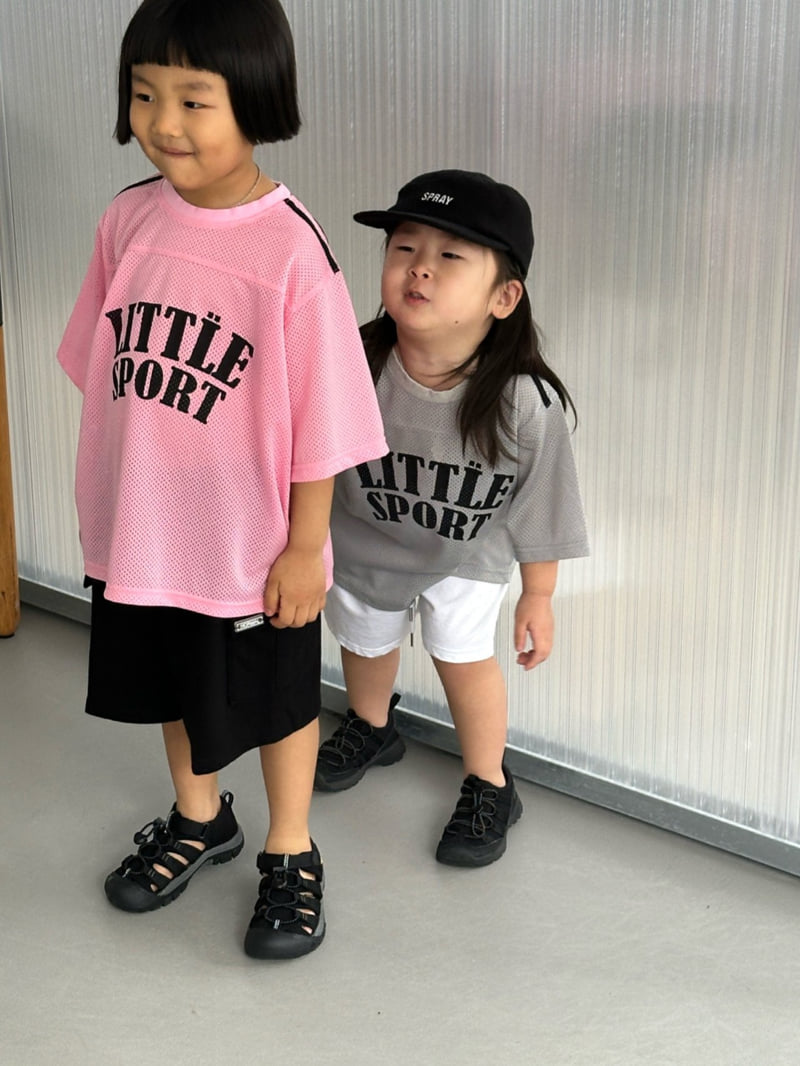 Little Normal - Korean Children Fashion - #prettylittlegirls - Mesh Tee - 8