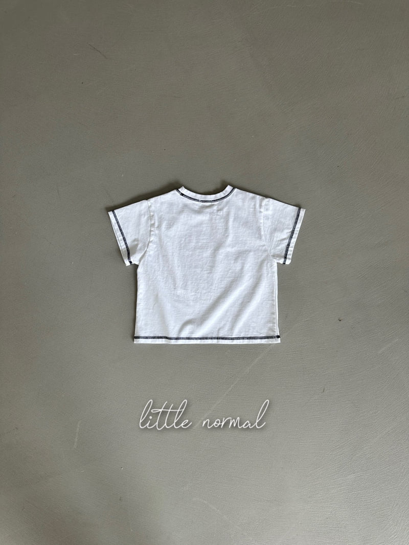Little Normal - Korean Children Fashion - #todddlerfashion - Art Tee - 12