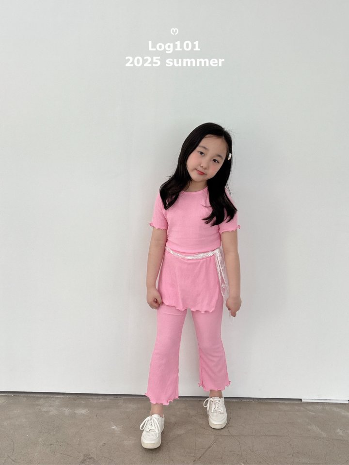 Log101 - Korean Children Fashion - #Kfashion4kids - Frim Tee - 10