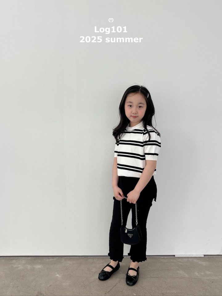 Log101 - Korean Children Fashion - #Kfashion4kids - Frill Lab Bootcut Pants - 7
