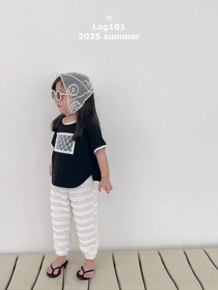 Log101 - Korean Children Fashion - #childofig - Lace Tee - 5