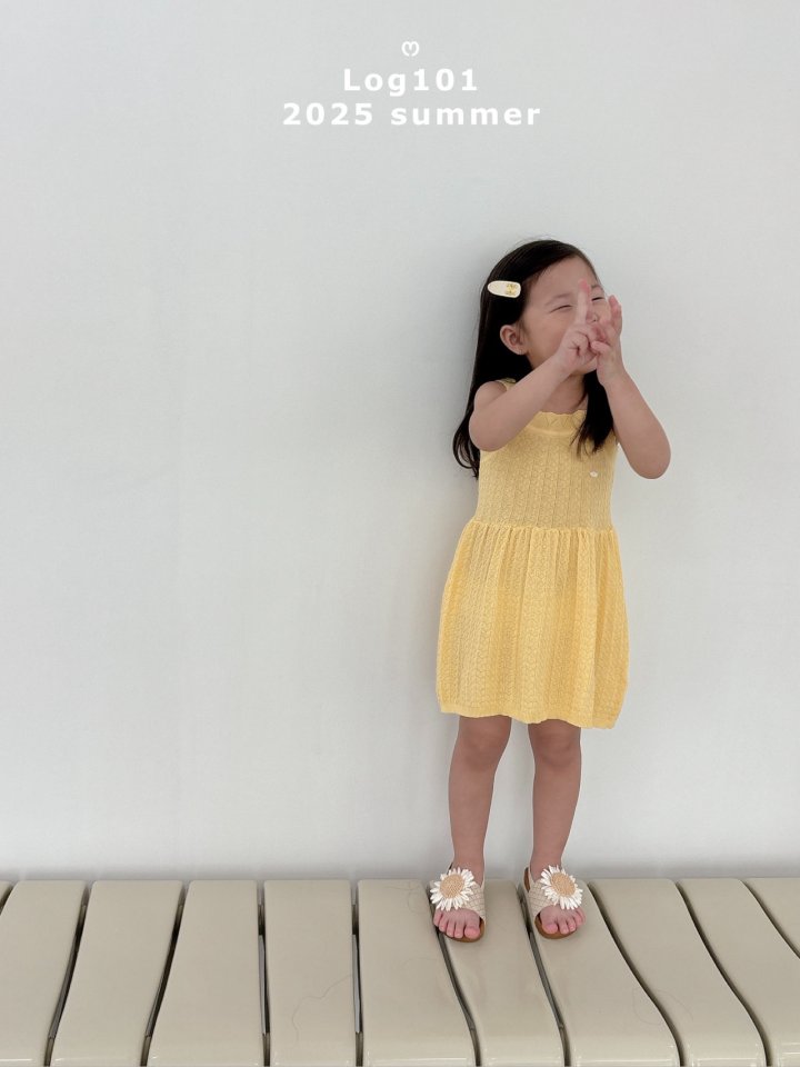 Log101 - Korean Children Fashion - #childrensboutique - Wavy Knit Dress - 2