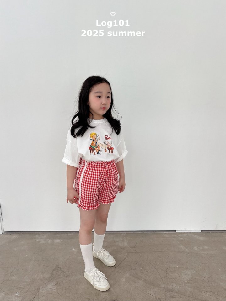Log101 - Korean Children Fashion - #childrensboutique - Grapefruit Shorts - 4