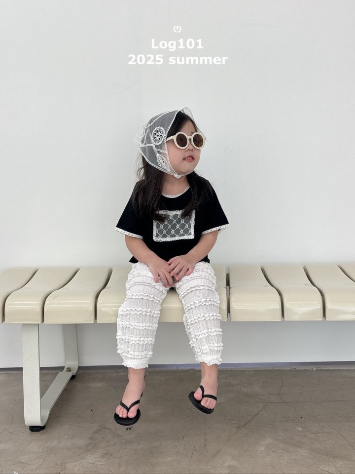 Log101 - Korean Children Fashion - #discoveringself - Lace Tee - 9