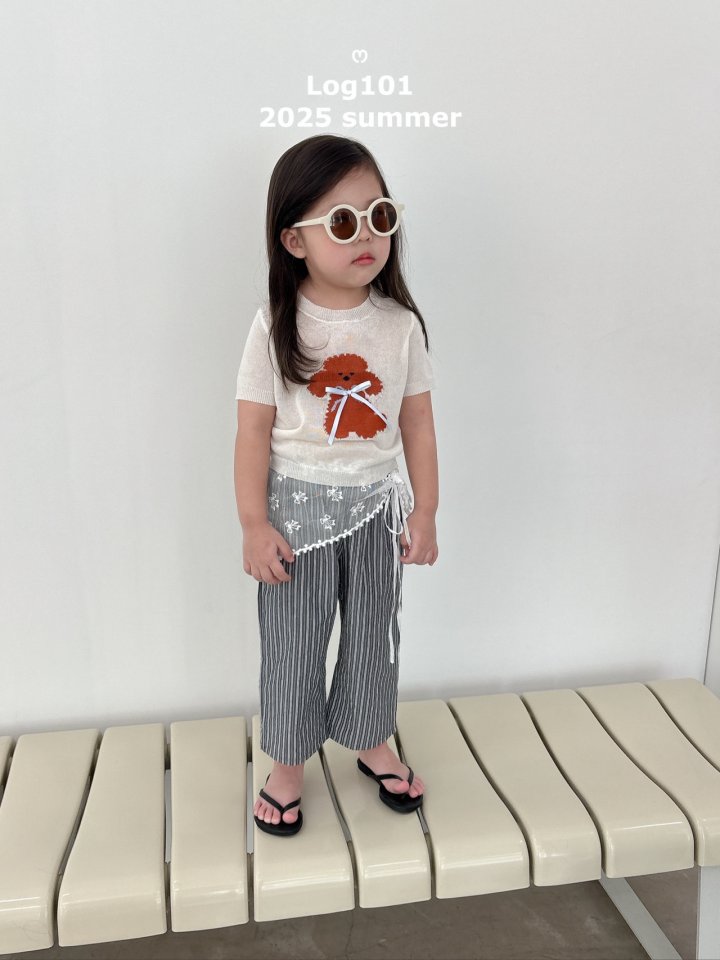 Log101 - Korean Children Fashion - #discoveringself - Woof Short Sleeve Knit - 6