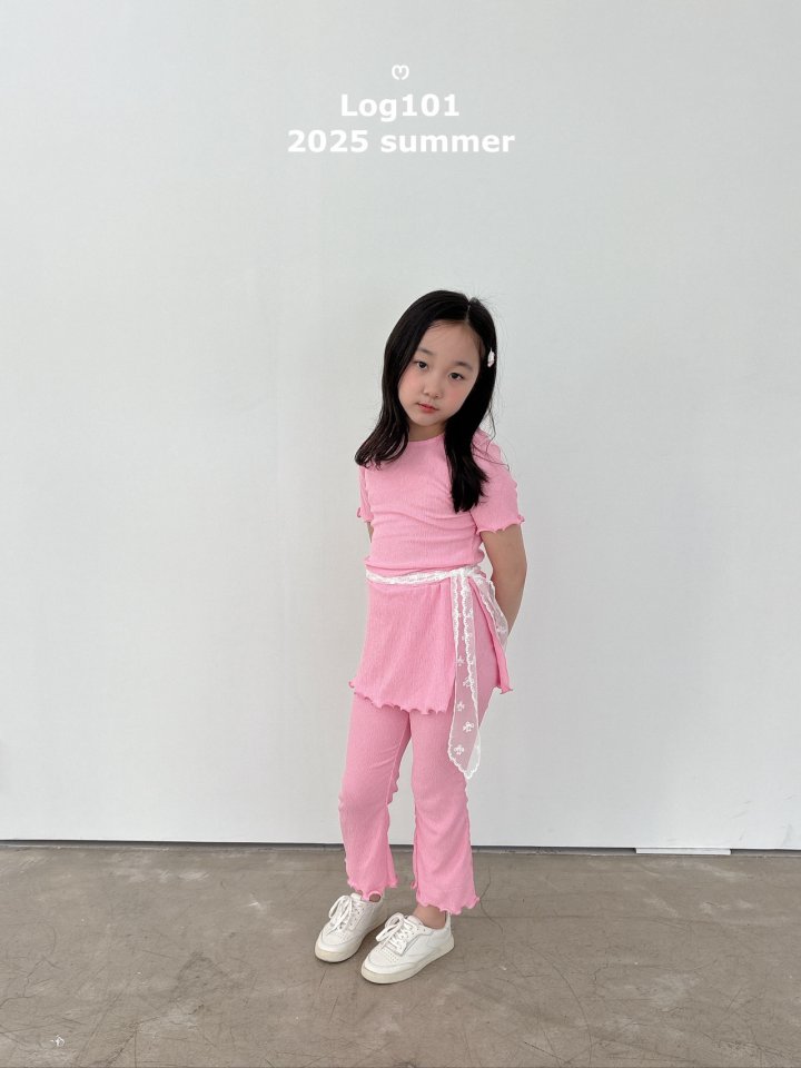 Log101 - Korean Children Fashion - #fashionkids - Frim Tee - 6