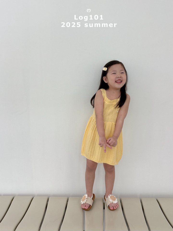 Log101 - Korean Children Fashion - #fashionkids - Wavy Knit Dress - 5