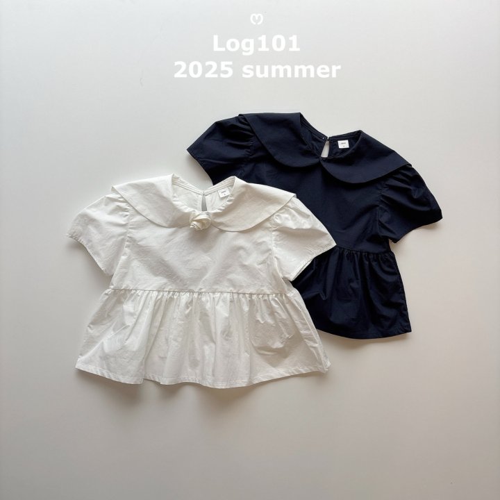 Log101 - Korean Children Fashion - #fashionkids - Marine Blouse