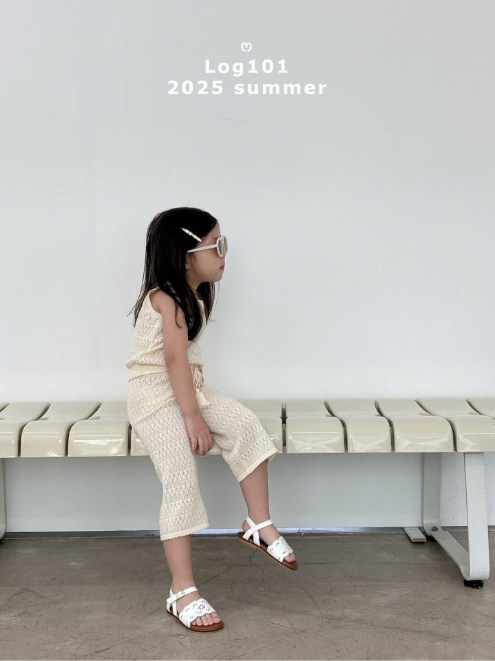Log101 - Korean Children Fashion - #kidsshorts - Log Knit Set - 10