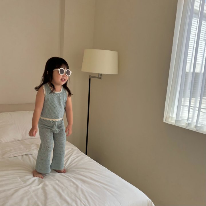 Log101 - Korean Children Fashion - #kidsshorts - Cool Knit Set - 5