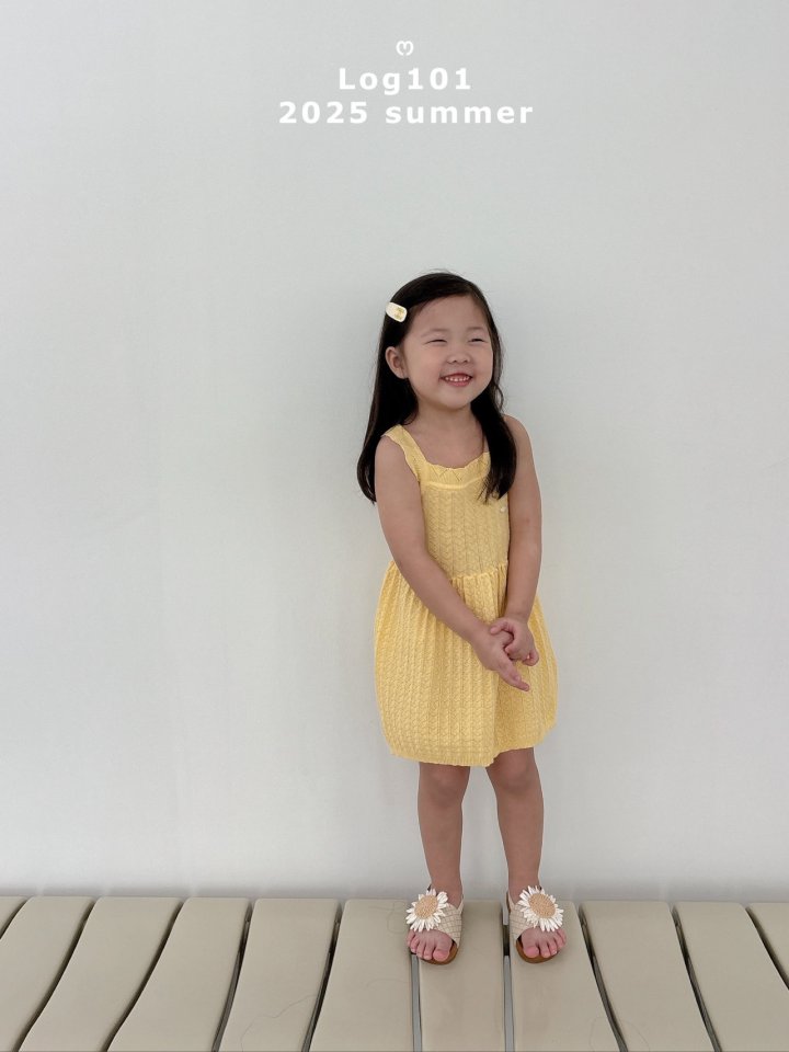 Log101 - Korean Children Fashion - #kidsshorts - Wavy Knit Dress - 6