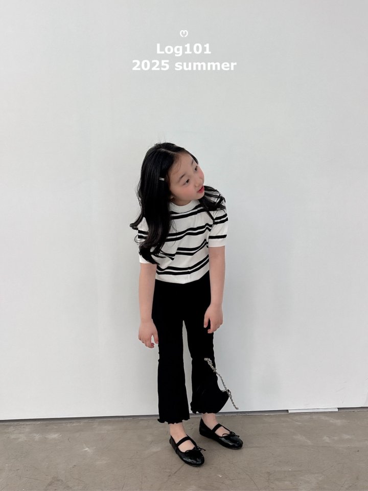 Log101 - Korean Children Fashion - #fashionkids - Frill Lab Bootcut Pants - 4