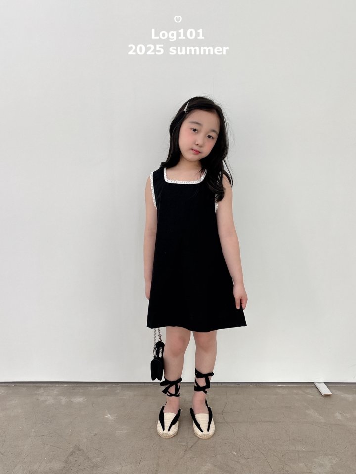 Log101 - Korean Children Fashion - #kidsshorts - Linen Shirring Dress - 4