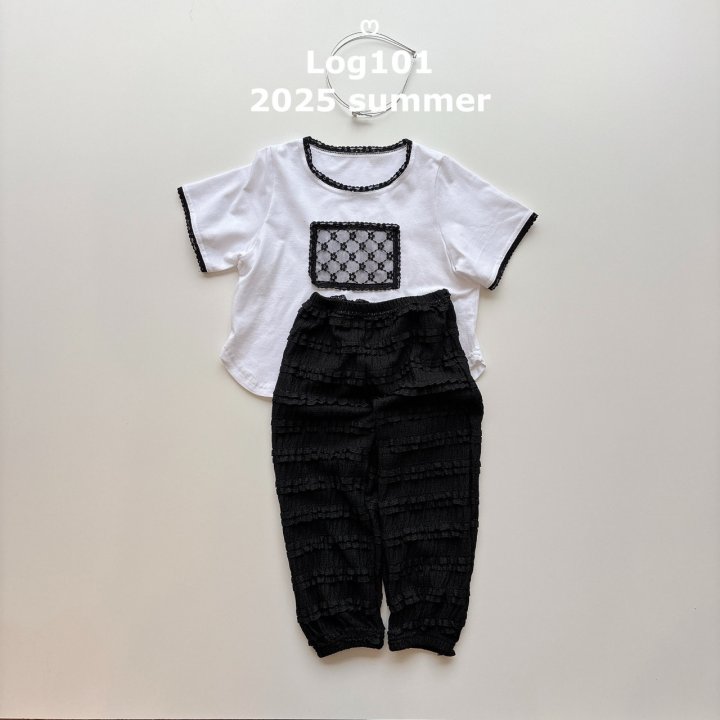 Log101 - Korean Children Fashion - #kidsstore - Lace Tee - 12