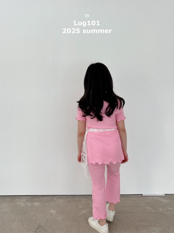 Log101 - Korean Children Fashion - #kidzfashiontrend - Frim Tee - 9