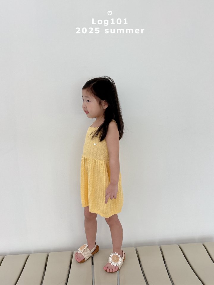 Log101 - Korean Children Fashion - #kidzfashiontrend - Wavy Knit Dress - 8