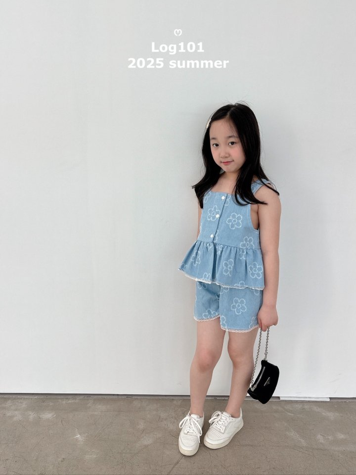 Log101 - Korean Children Fashion - #littlefashionista - Flower Girl Shorts - 5