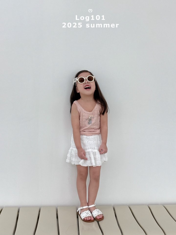 Log101 - Korean Children Fashion - #Kfashion4kids - Meow Knit Tee - 4