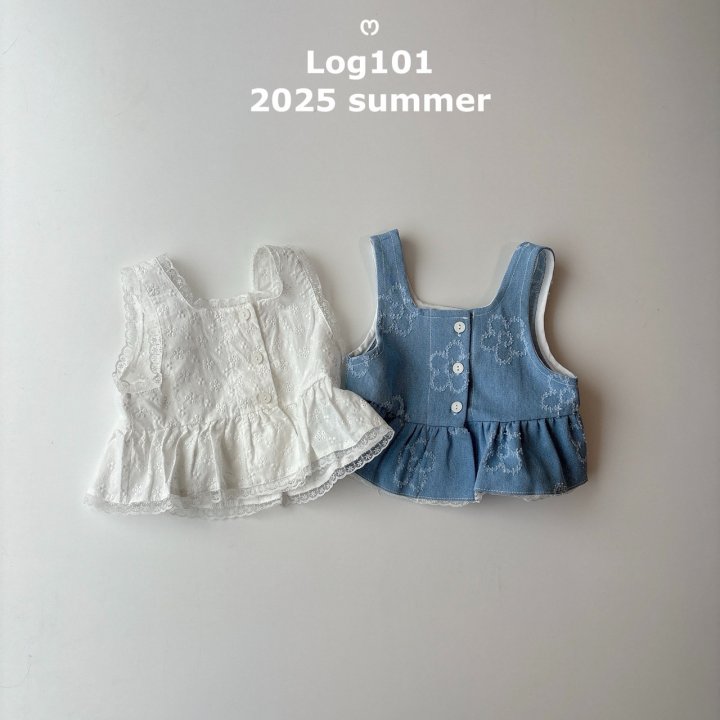 Log101 - Korean Children Fashion - #magicofchildhood - Flower Girl Blouse