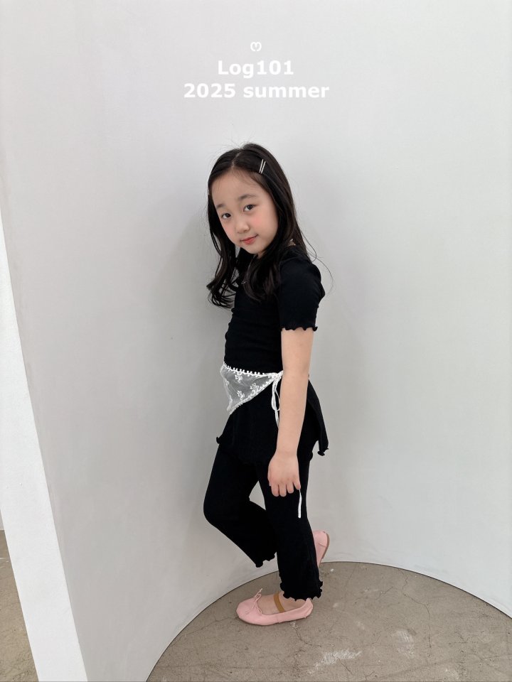 Log101 - Korean Children Fashion - #magicofchildhood - Frill Lab Bootcut Pants - 9
