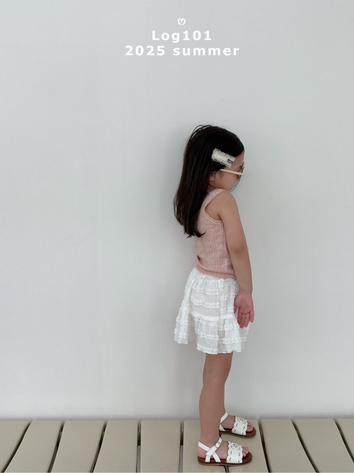 Log101 - Korean Children Fashion - #minifashionista - Meow Knit Tee - 6
