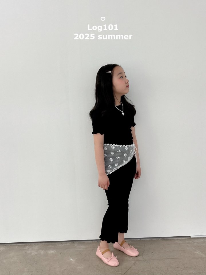 Log101 - Korean Children Fashion - #minifashionista - Frill Lab Bootcut Pants - 10