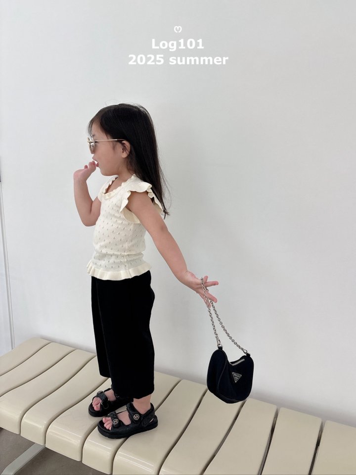 Log101 - Korean Children Fashion - #prettylittlegirls - Linen Bermuda Shorts - 5
