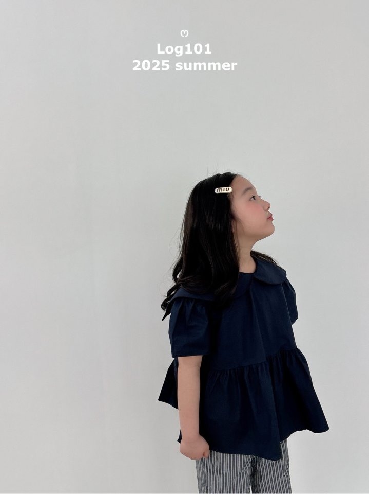 Log101 - Korean Children Fashion - #stylishchildhood - Marine Blouse - 12
