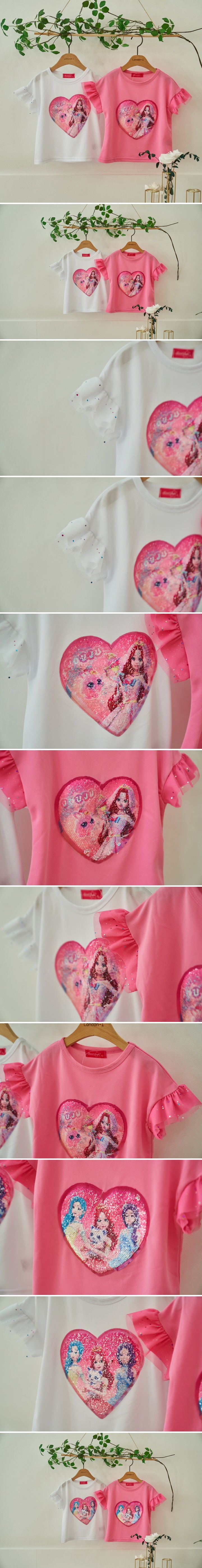 London I - Korean Children Fashion - #childrensboutique - Secret Juju Spangle Drop Sharing Tee