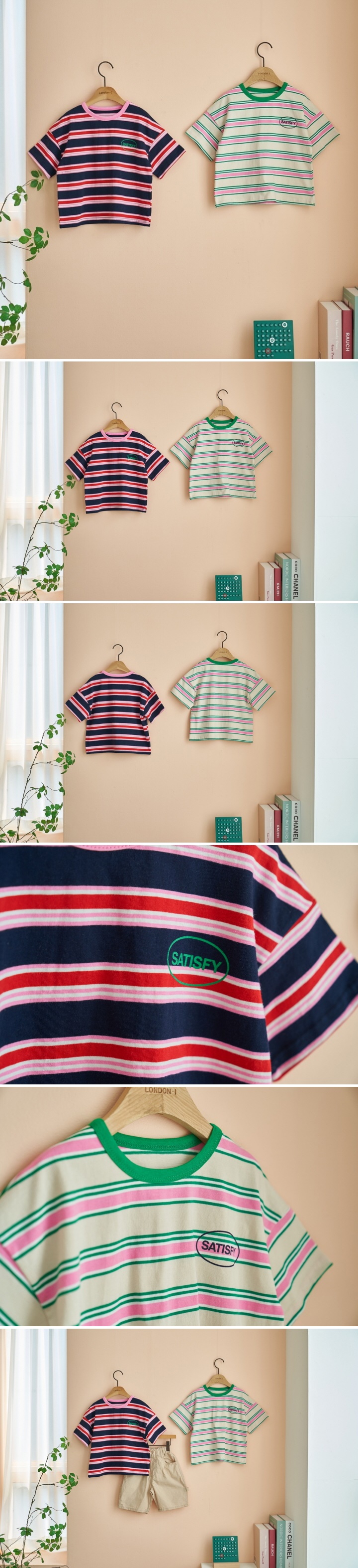 London I - Korean Children Fashion - #discoveringself - Vicky Stripe Tee