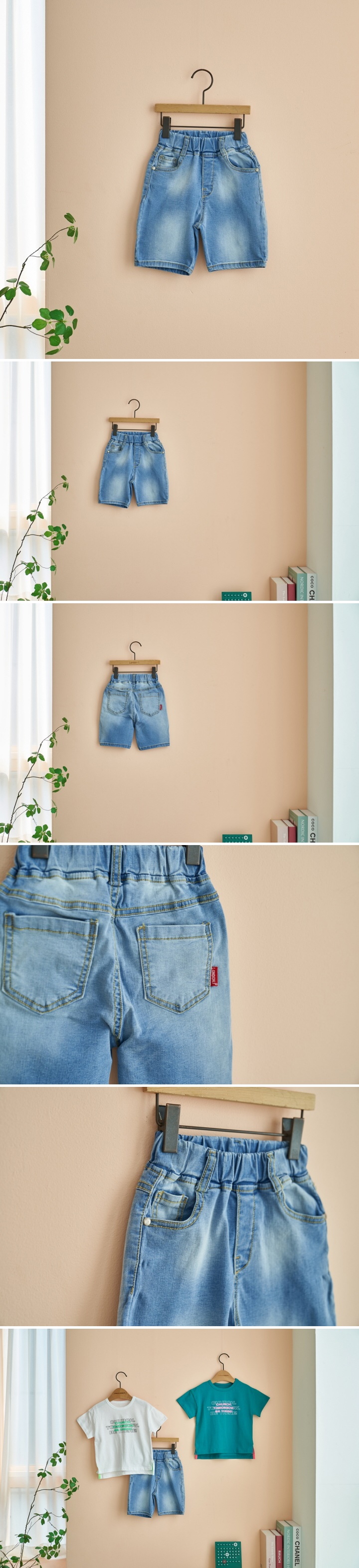 London I - Korean Children Fashion - #kidsshorts - Sand Jeans