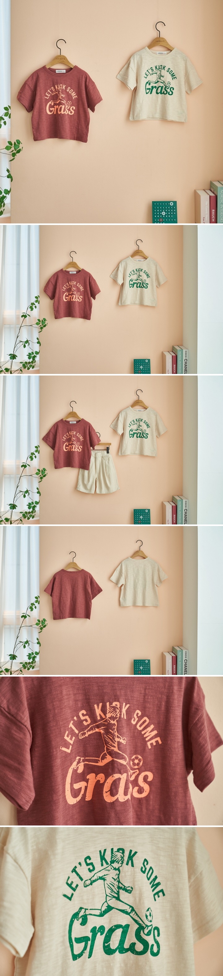London I - Korean Children Fashion - #littlefashionista - Football Tee