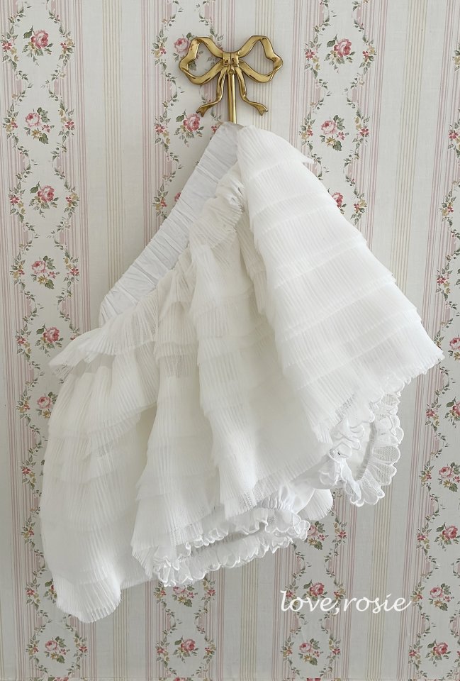 Love Rosie - Korean Children Fashion - #childofig - Chiffon Tiered Bloomer Skirt