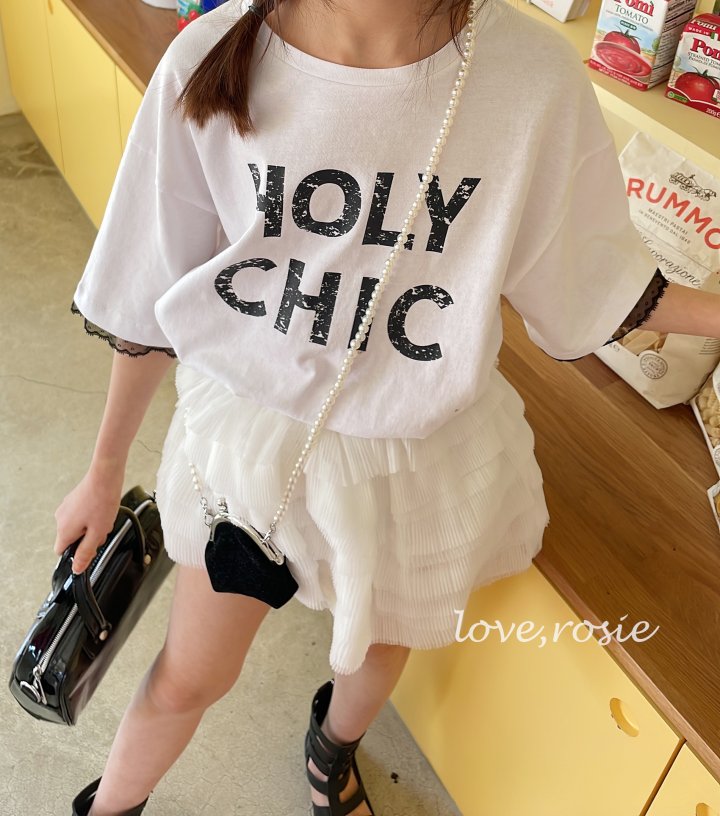 Love Rosie - Korean Children Fashion - #childrensboutique - Chiffon Tiered Bloomer Skirt - 3