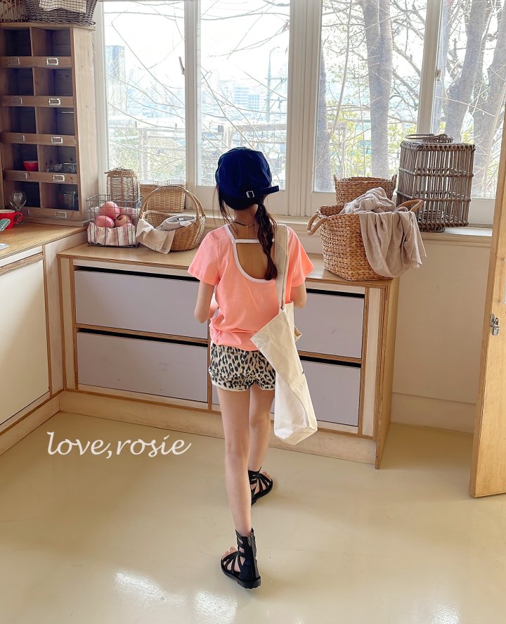 Love Rosie - Korean Children Fashion - #designkidswear - Summer Neon Binding Tee - 2